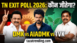 Tamil Nadu Exit Poll 2026 DMK AIADMK TVK election result prediction chart