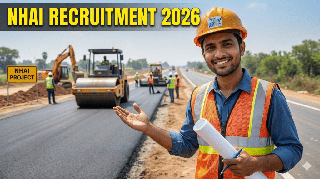 NHAI Recruitment 2026 Deputy Manager Civil Engineering Notification