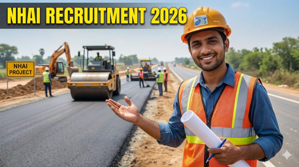 NHAI Recruitment 2026 Deputy Manager Civil Engineering Notification