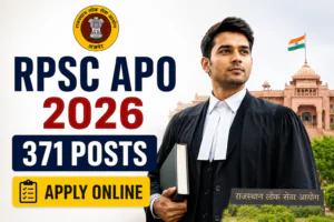 RPSC APO Recruitment 2026 notification released for 371 Assistant Prosecution Officer posts in Rajasthan