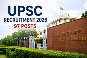 UPSC Recruitment 2026: Operations Officer, Air Safety Officer समेत 97 पदों पर सीधी भर्ती, ₹1.10 लाख तक सैलरी, जानें पूरी आवेदन प्रक्रिया UPSC Recruitment 2026 for Operations Officer Air Safety Officer and Junior Scientific Officer